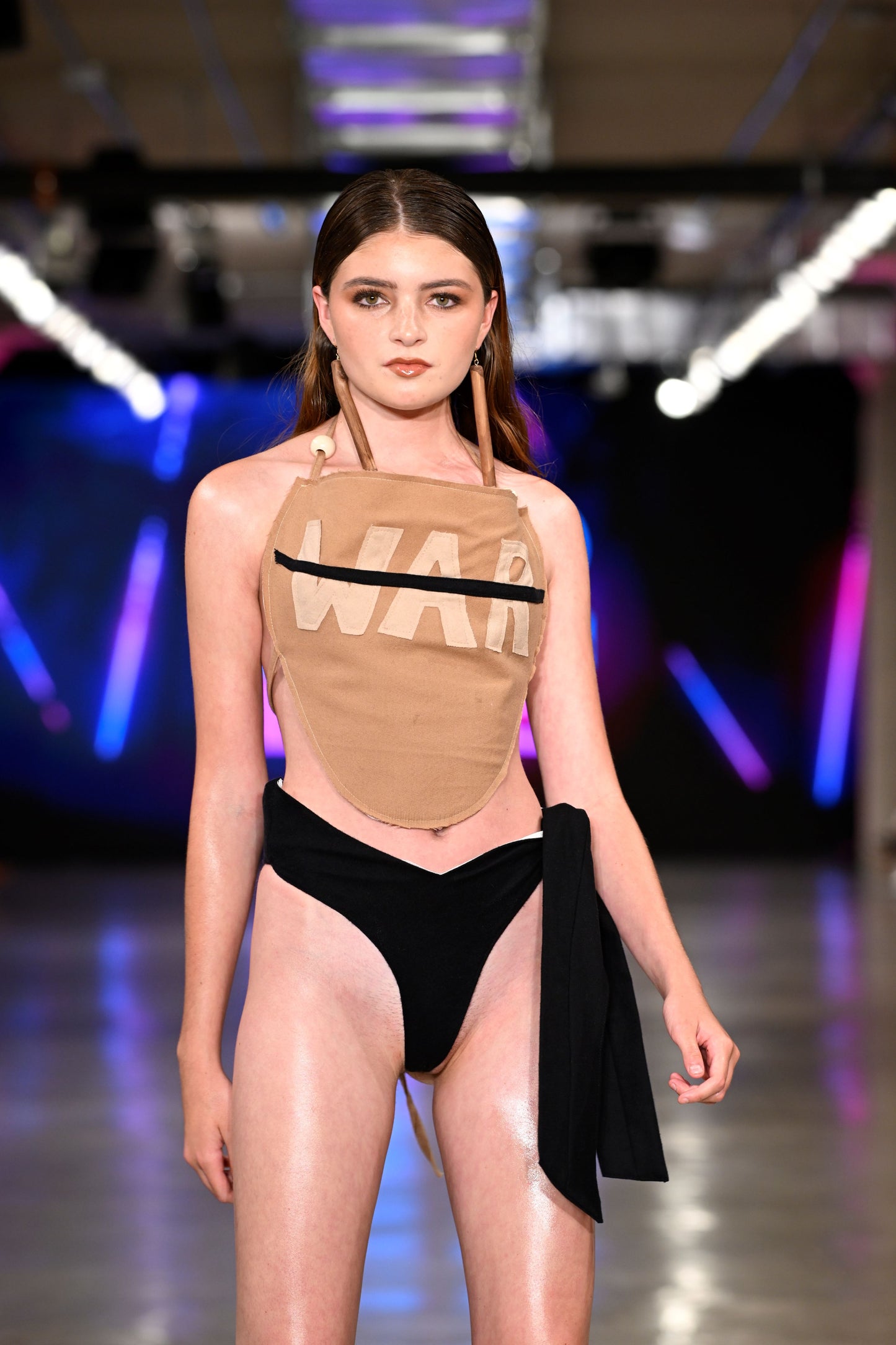 Tan Halter Top