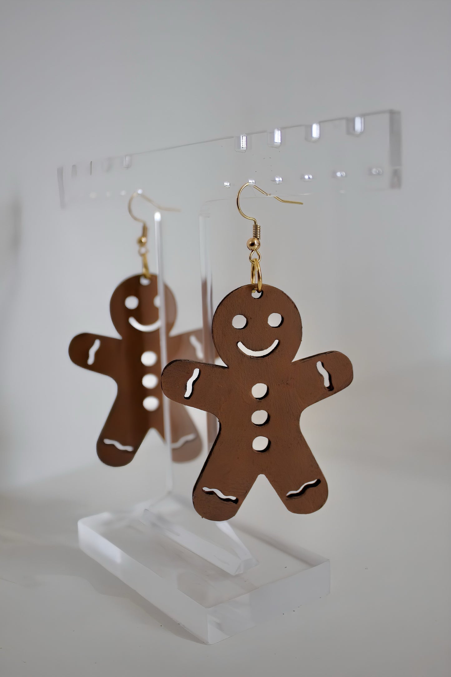 Holiday Gingerbread Earrings