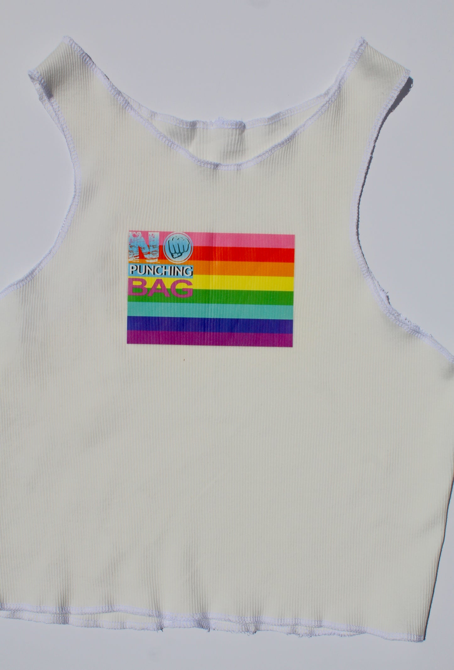 Pride White Tank Top