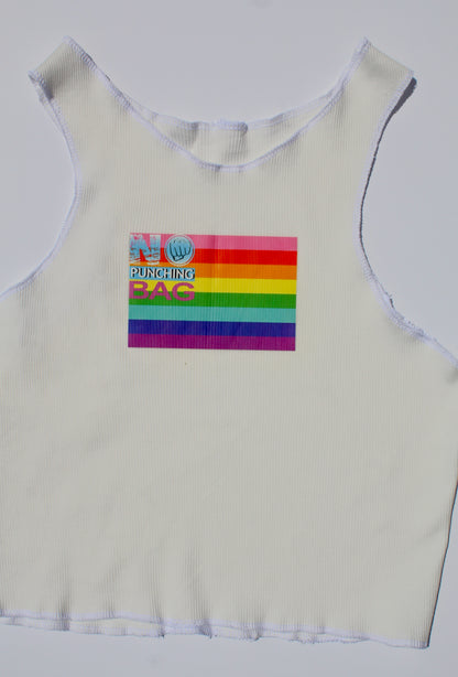 Pride White Tank Top