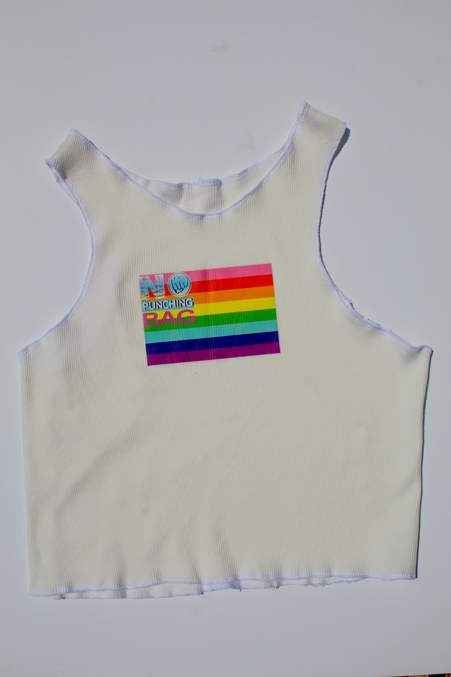 Pride White Tank Top