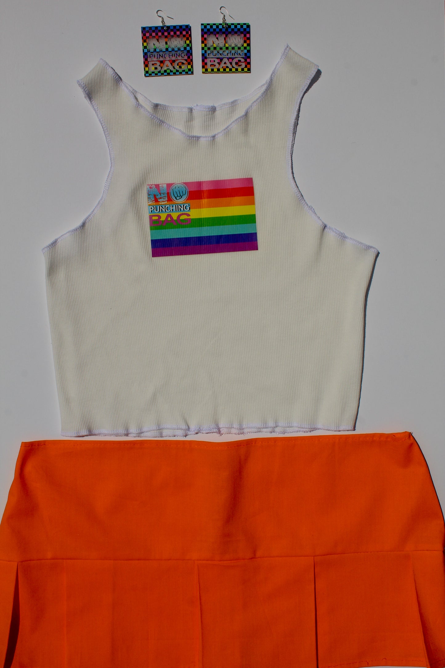 Pride White Tank Top