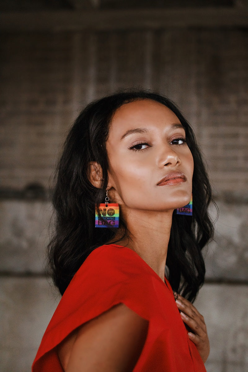 L.G.B.T.Q.I.A Rainbow earrings